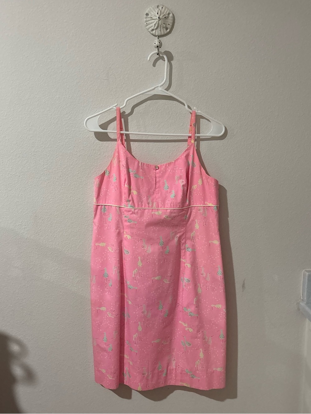 Lilly Pulitzer Pink Sundress with Pastel Print